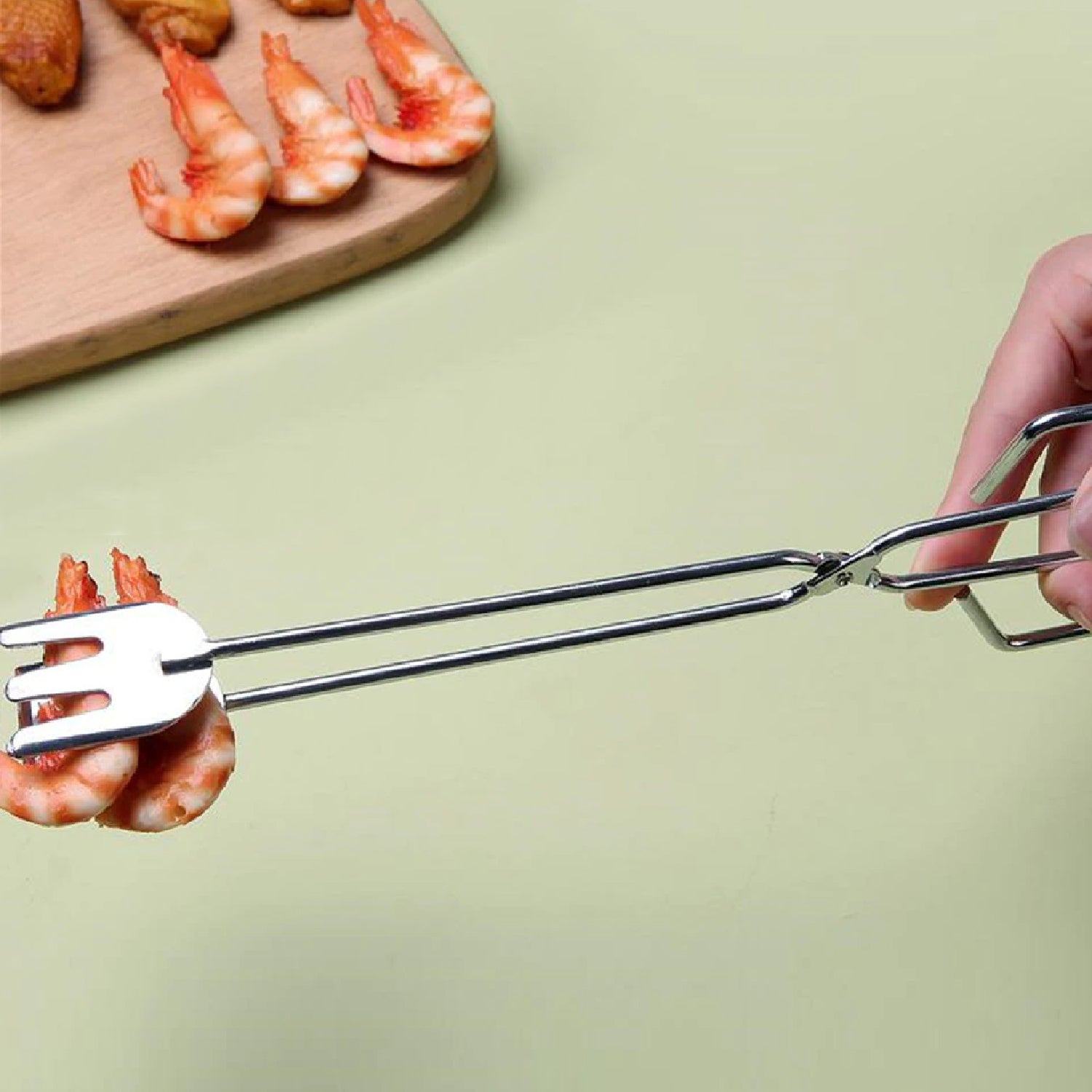 2883 31cm MULTI FUNCTIONAL METAL BBQ CLIP TONGS CLAMP FOR GARBAGE CHARCOAL SERVING TOOLS DeoDap 2883 31cm MULTI FUNCTIONAL METAL BBQ CLIP TONGS CLAMP FOR GARBAGE CHARCOAL SERVING TOOLS DeoDap